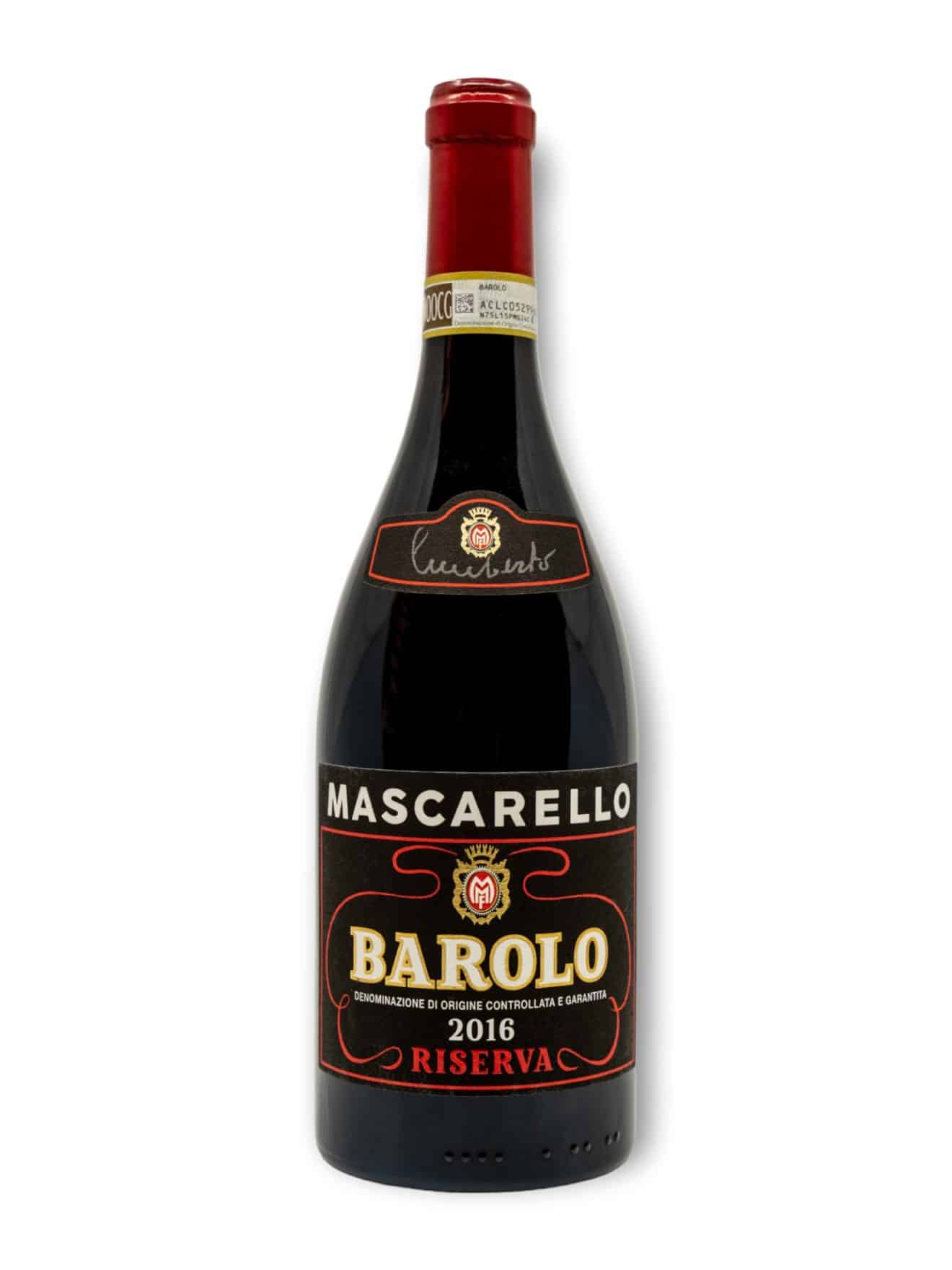 Mascarello barolo riserva umberto 2016